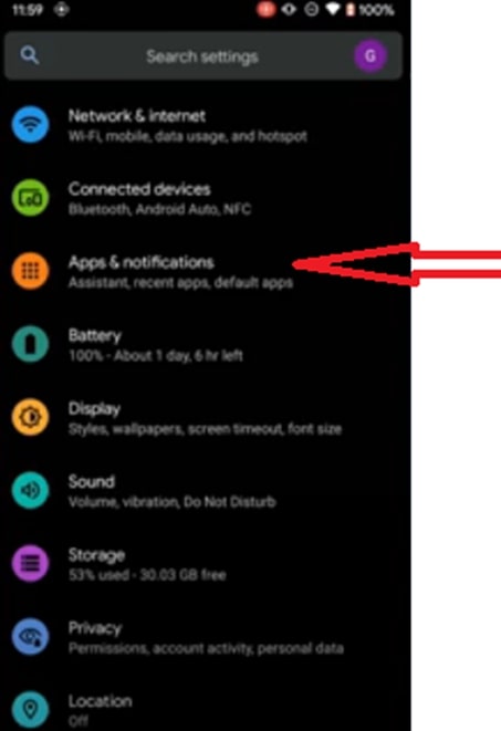 Android mobile phone aps and notification