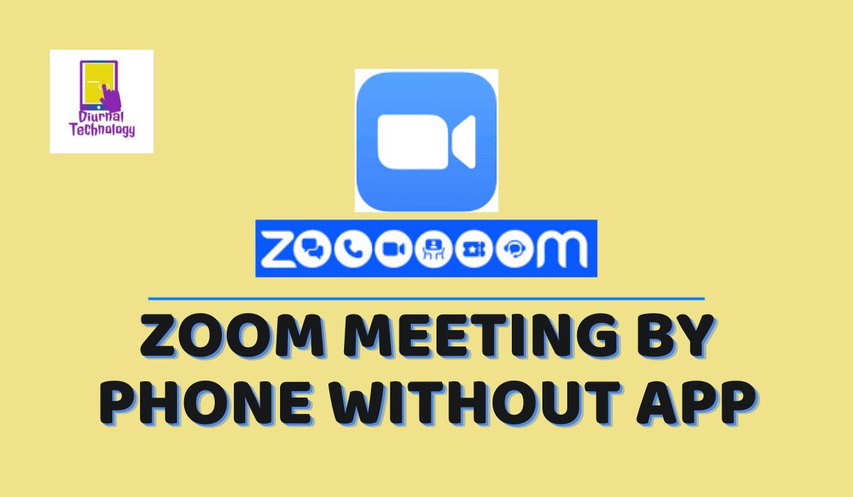 Zoom Meeting by Phone Without App
