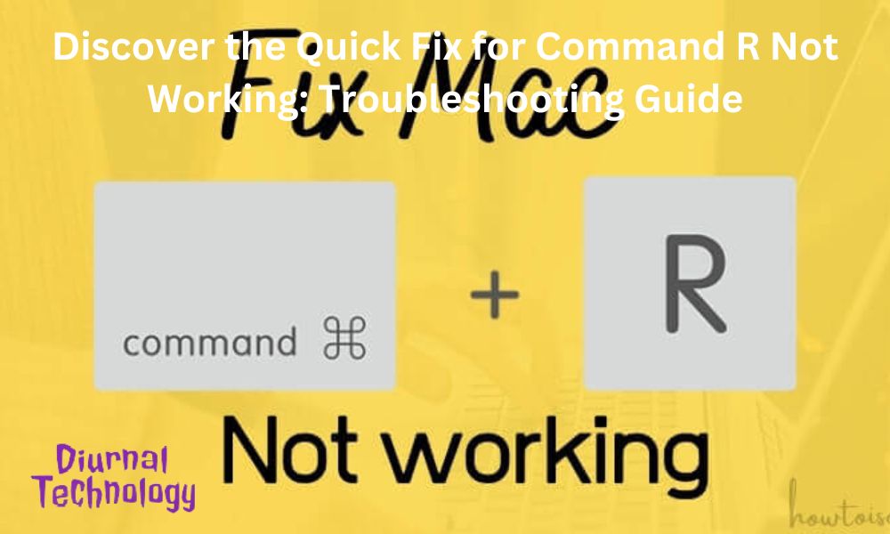 Discover the Quick Fix for Command R Not Working Troubleshooting Guide