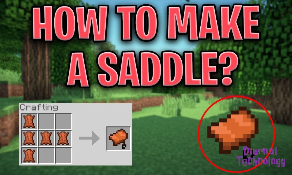 How to Craft a Saddle in Minecraft Master the Art of Mounting