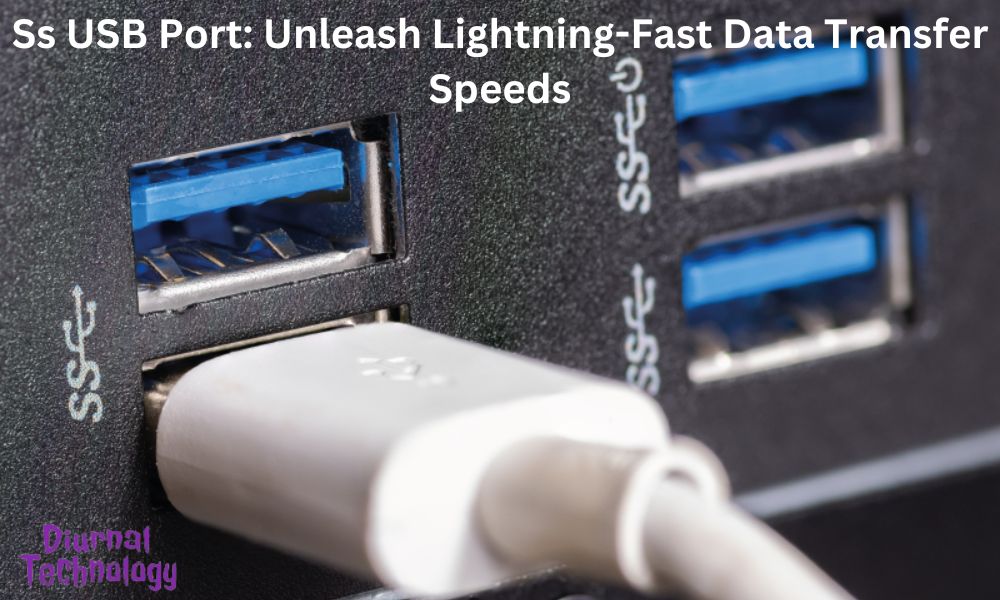 Ss USB Port Unleash Lightning-Fast Data Transfer Speeds