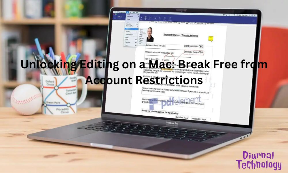 Unlocking Editing on a Mac Break Free from Account Restrictions