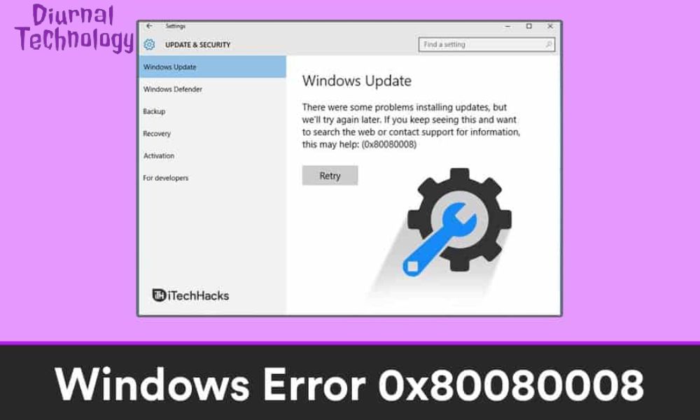 Windows 10, Version 1903 - Error 0X80080008 Troubleshooting Tips and Power Solutions