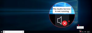 One Or More Audio Service Isn'T Running
