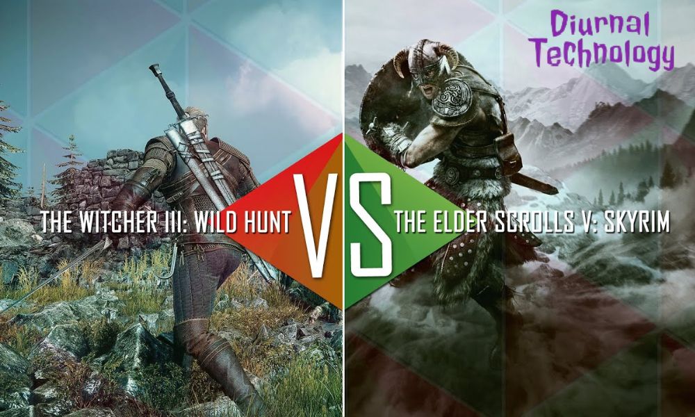 Witcher 3 Vs Skyrim Unleashing the Epic Battle of Open-World RPGs