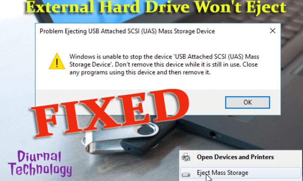 Can't Eject External Hard Drive Foolproof Methods to Safely Remove Your Data